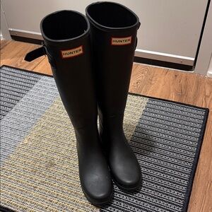 Hunter Classic Black Waterproof Boots